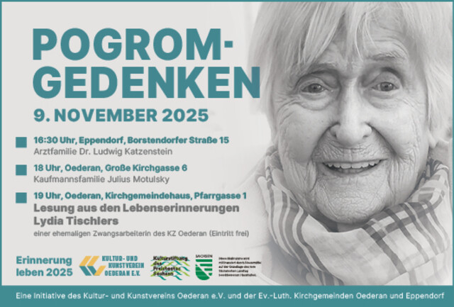 Gedenken an den Stolpersteinen und Lesung am 9. November