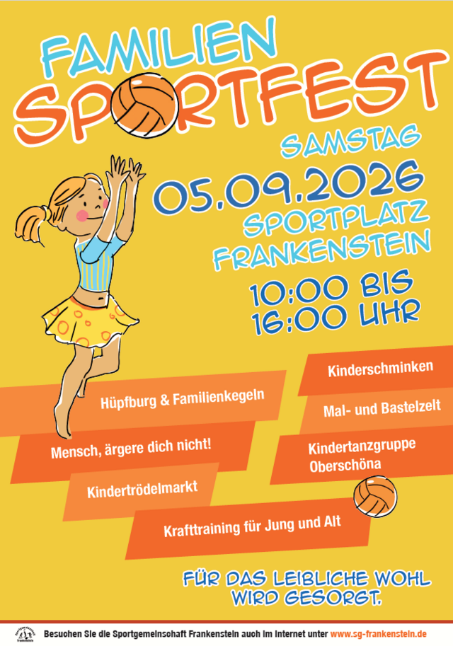 FAMILIEN-SPORTFEST in Frankenstein