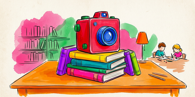 Kreative Fotoideen - Ferienprogramm der Bibliothek