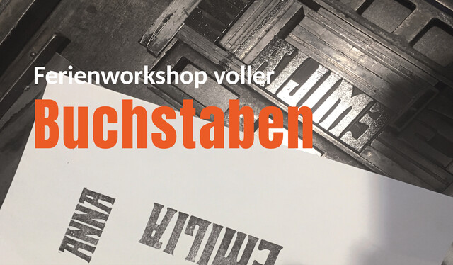 WINTERFERIEN-WORKSHOP "Druck dich aus!"