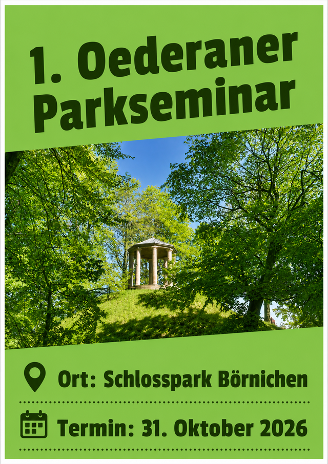 1. Oederaner Parkseminar